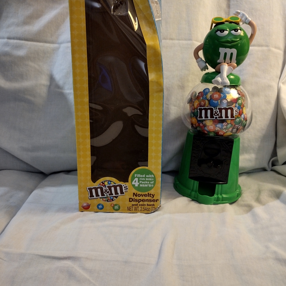 M&M's Green Candy Dispenser